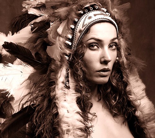 coiffe indienne sioux