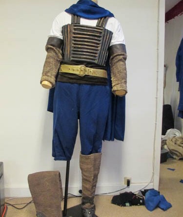 Cuirasse de soldat antique