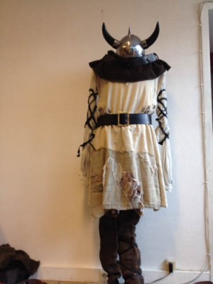 Costume de soldat viking