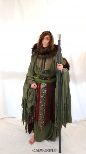 Costume de Sorcière à manches lacérés