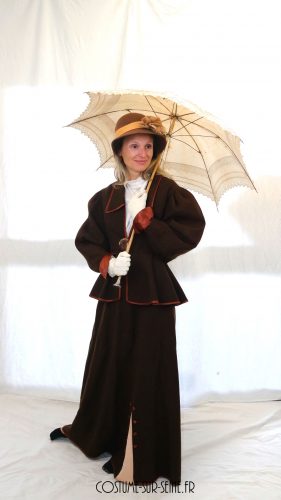 location costume Bourgeoise 1900