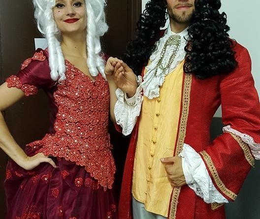 Fêtes Galantes en Rouge