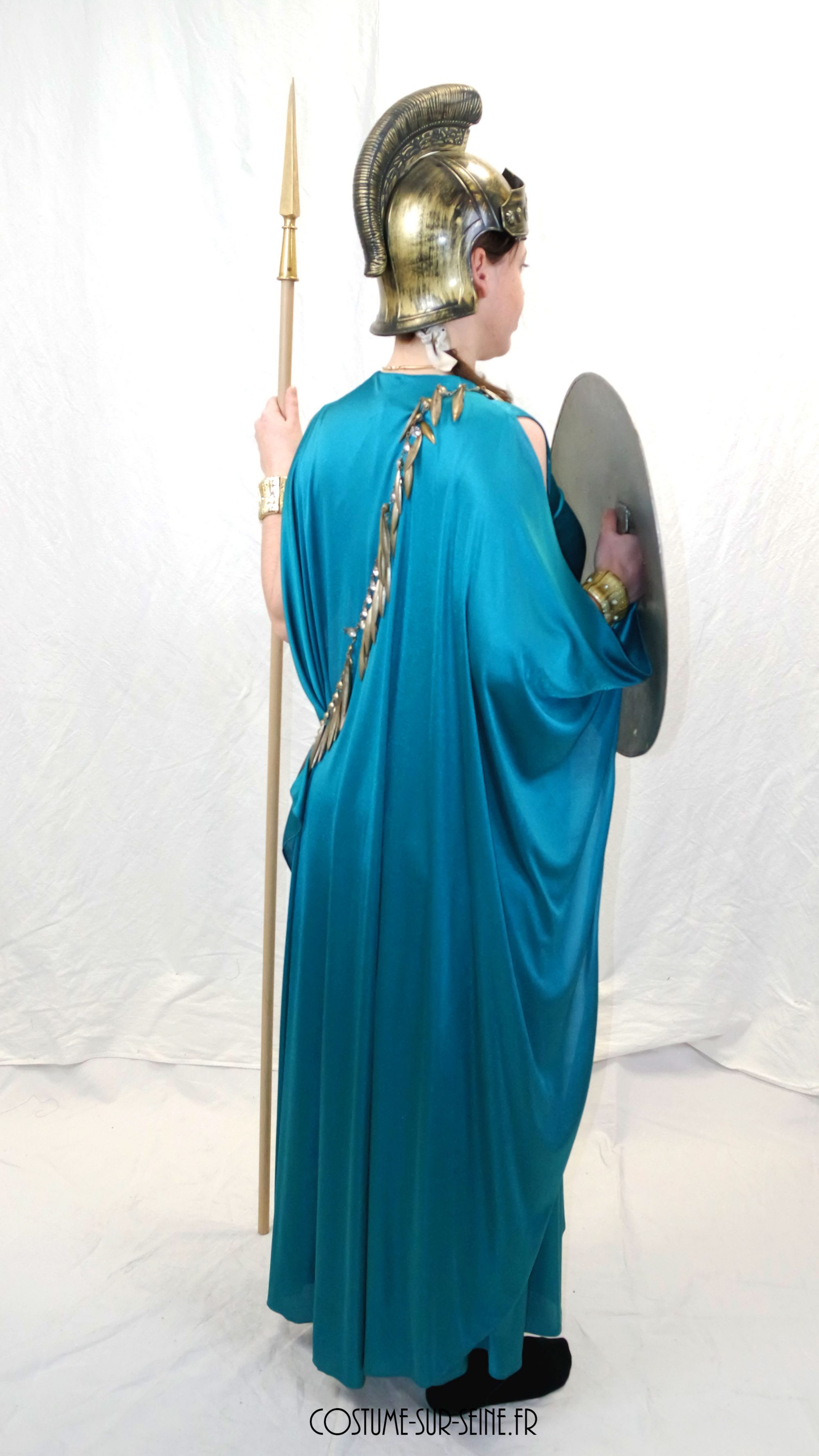 costume guerrière Athéna Déesse grecque