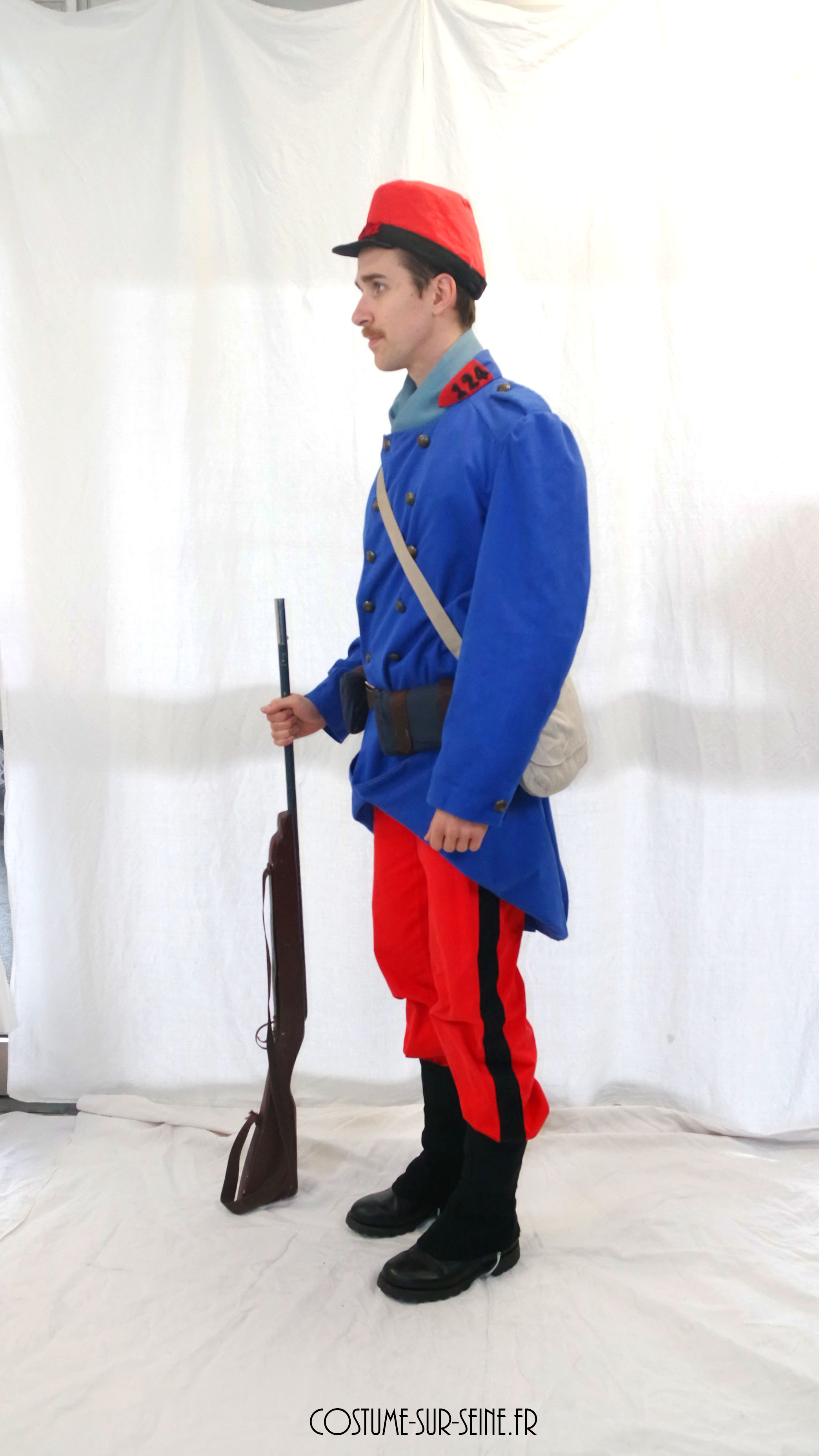 Soldat Français Bleu Roi Rouge Garance - 1914 dit \