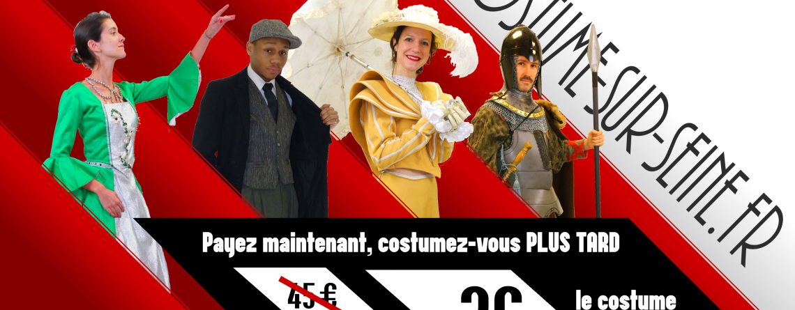 location de costume promotion