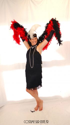 robe noire années folles