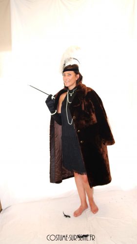 robe noire années folles