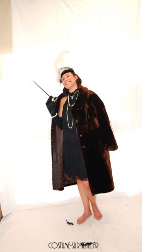 robe noire années folles