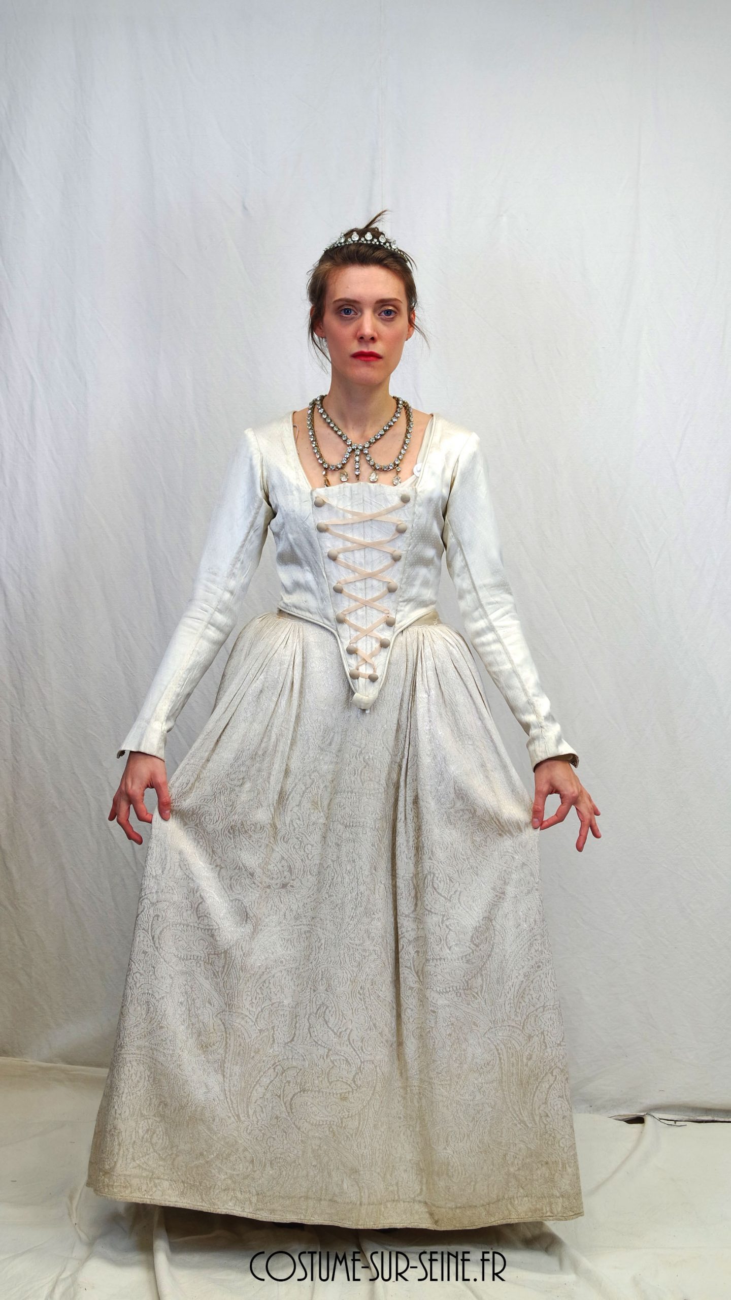 Robe Marie Antoinette blanche