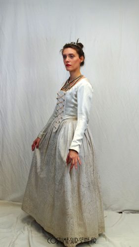 Robe Marie Antoinette blanche
