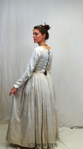 Robe Marie Antoinette blanche