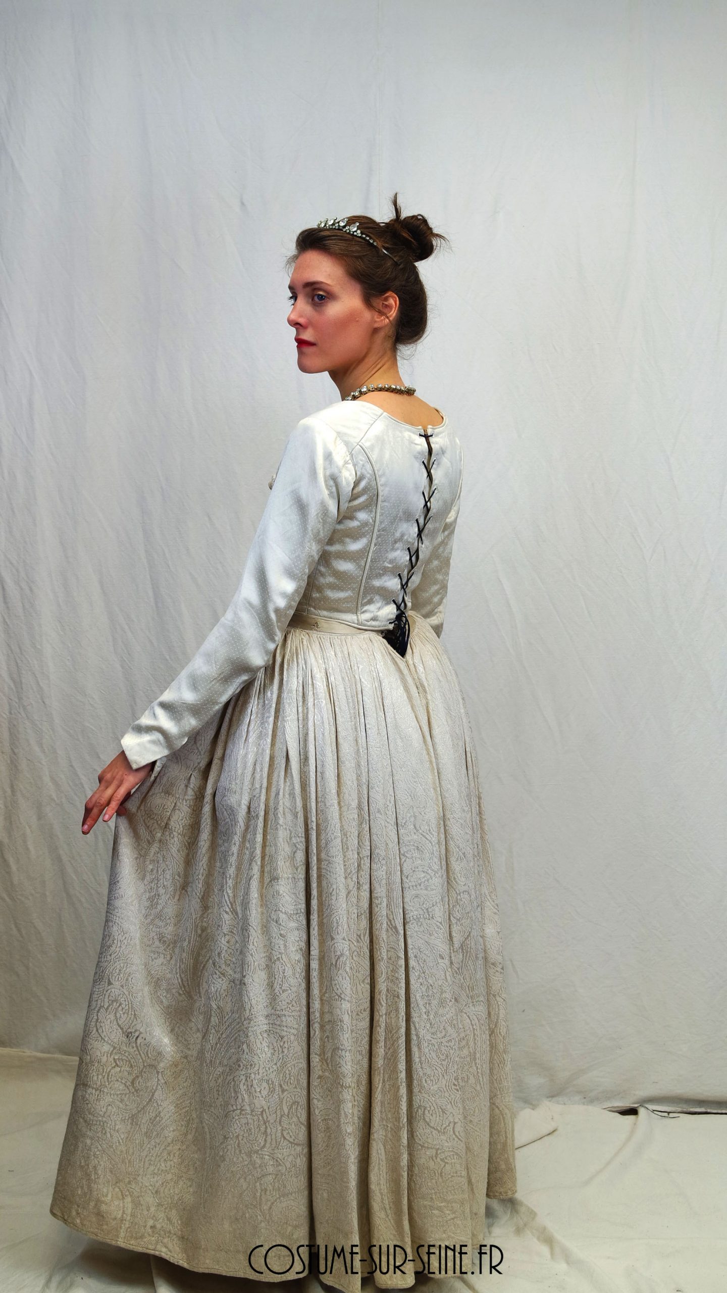 Robe Marie Antoinette blanche