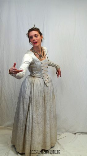Robe Marie Antoinette blanche