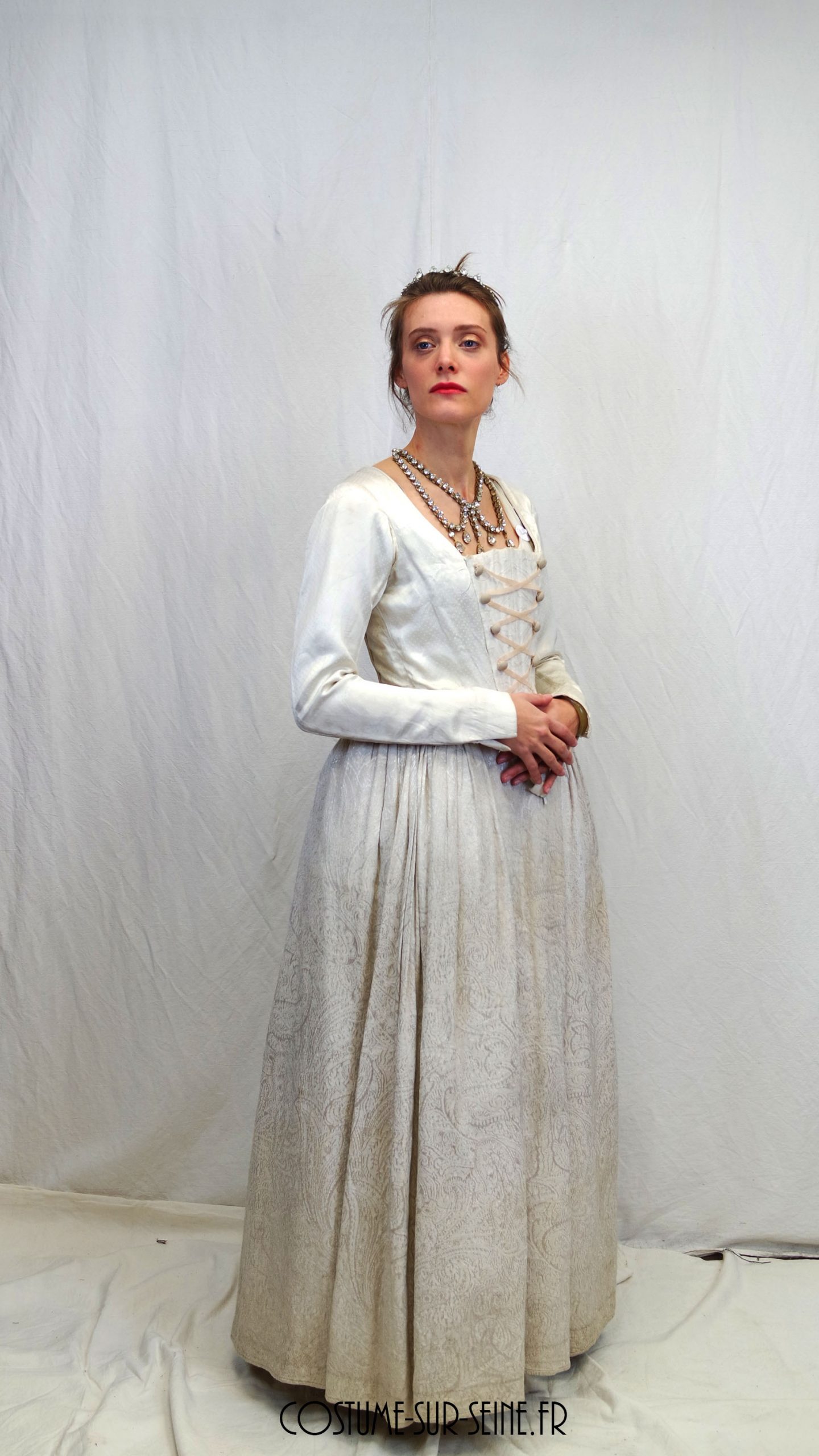 Robe Marie Antoinette blanche