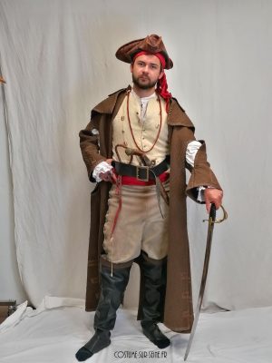 costume Pirate du 17e en location