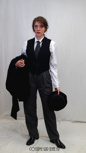costume d'époque 1920 Garçonne