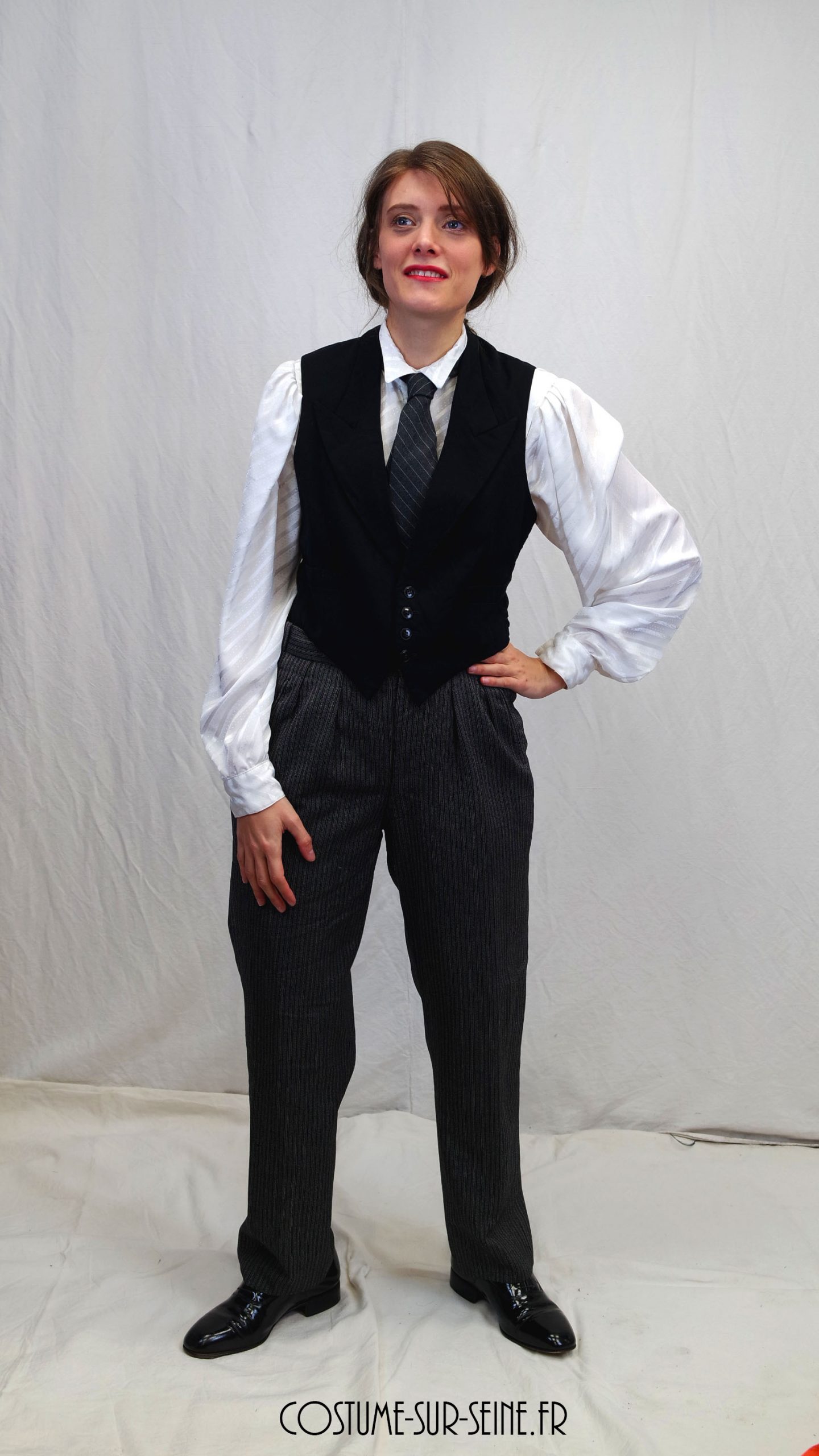 costume d’époque 1920 Garçonne