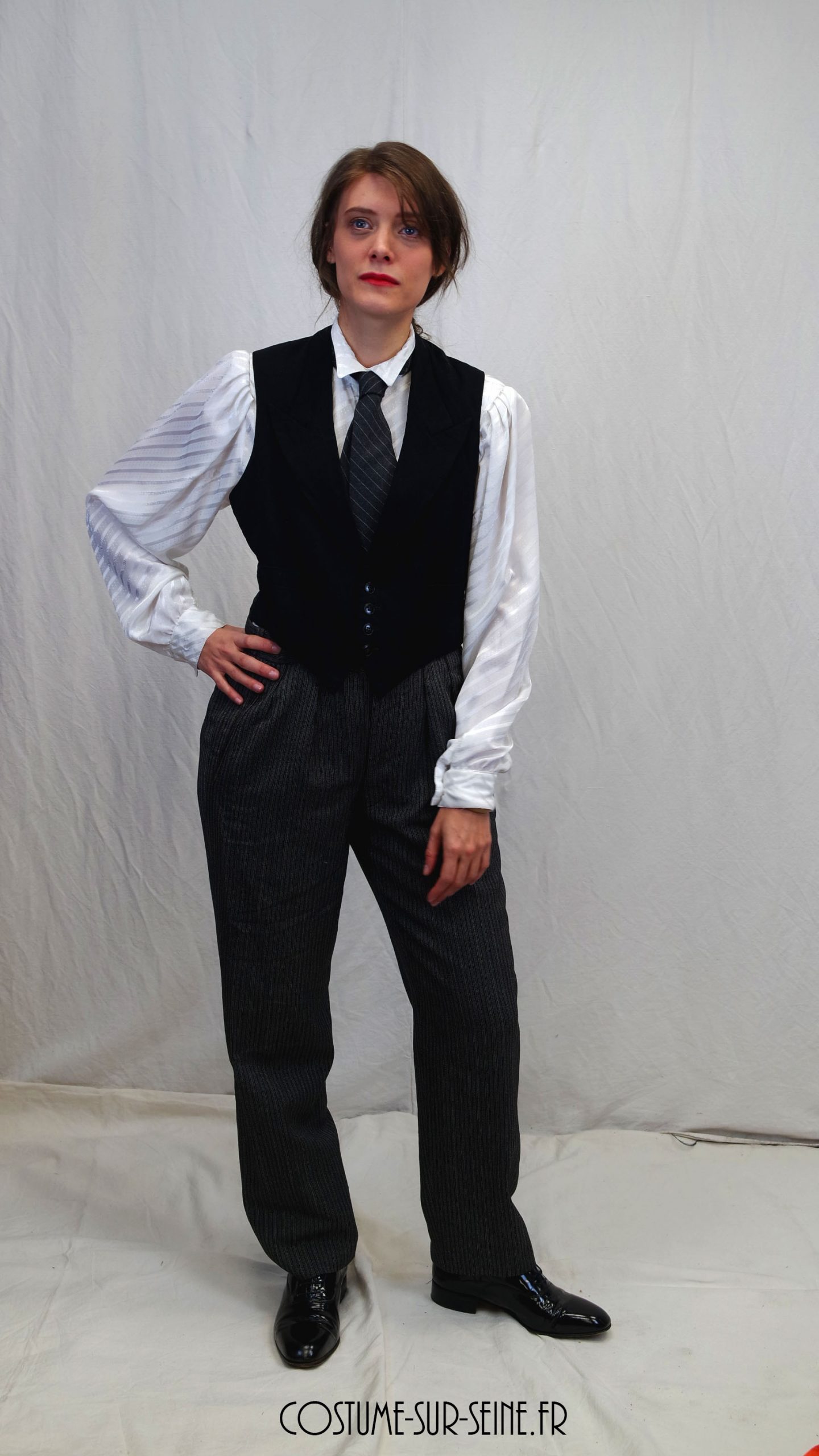 costume d’époque 1920 Garçonne