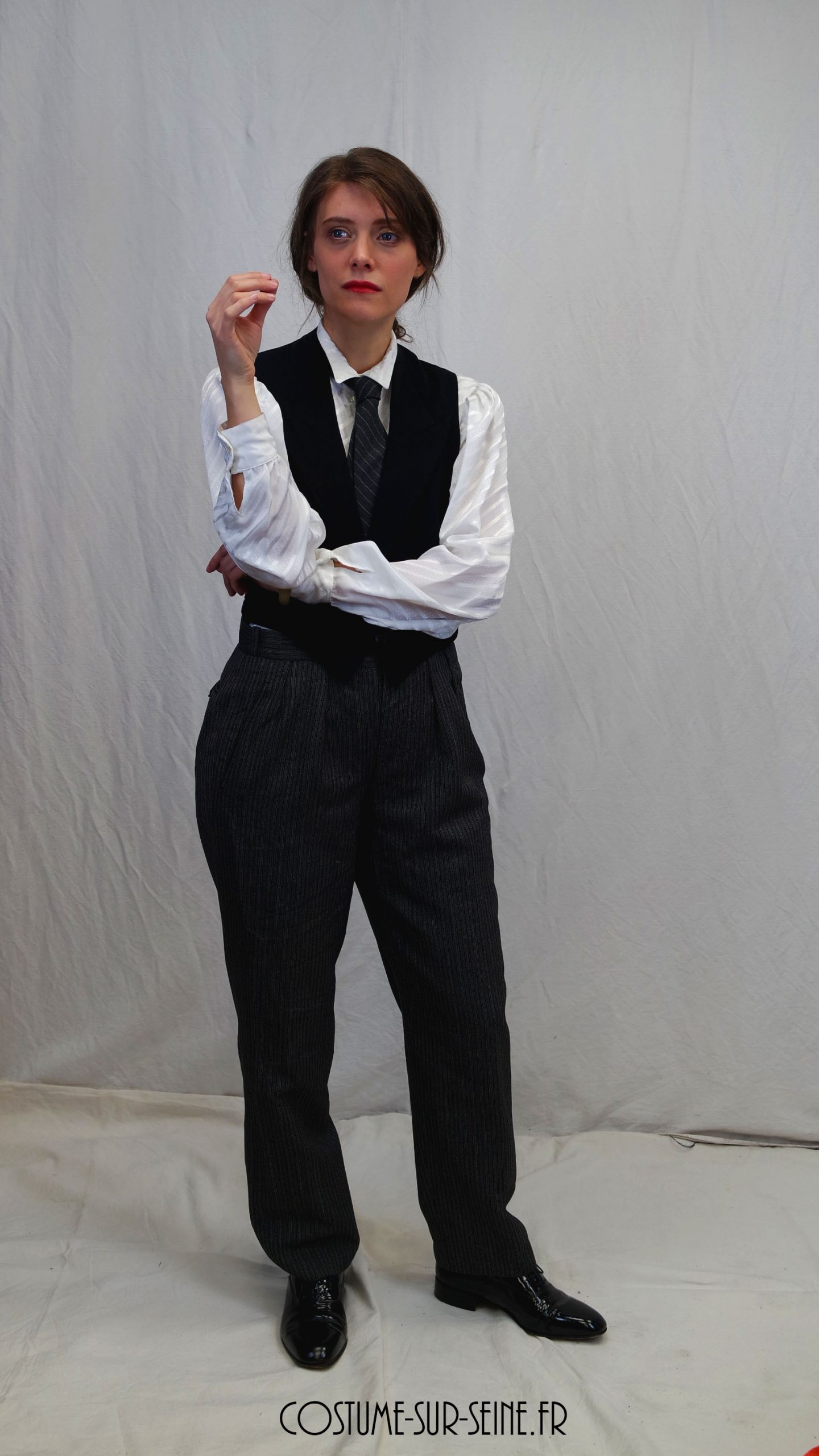 costume d'époque 1920 Garçonne