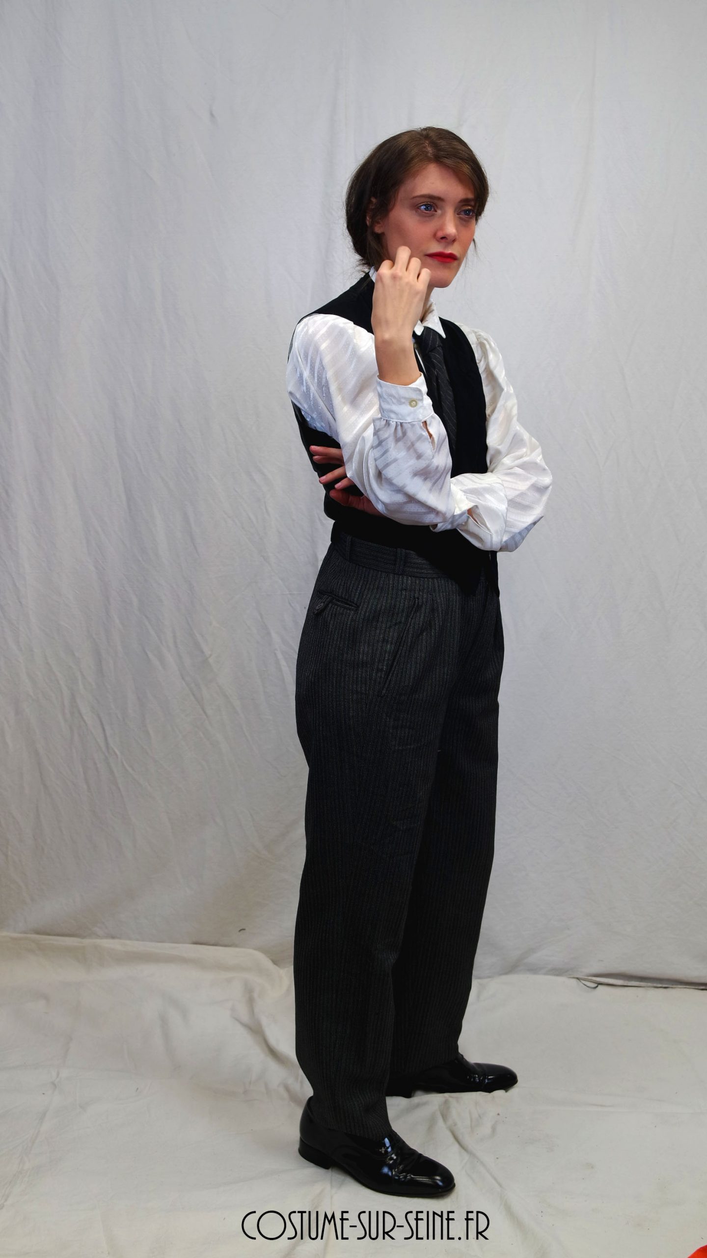 costume d’époque 1920 Garçonne