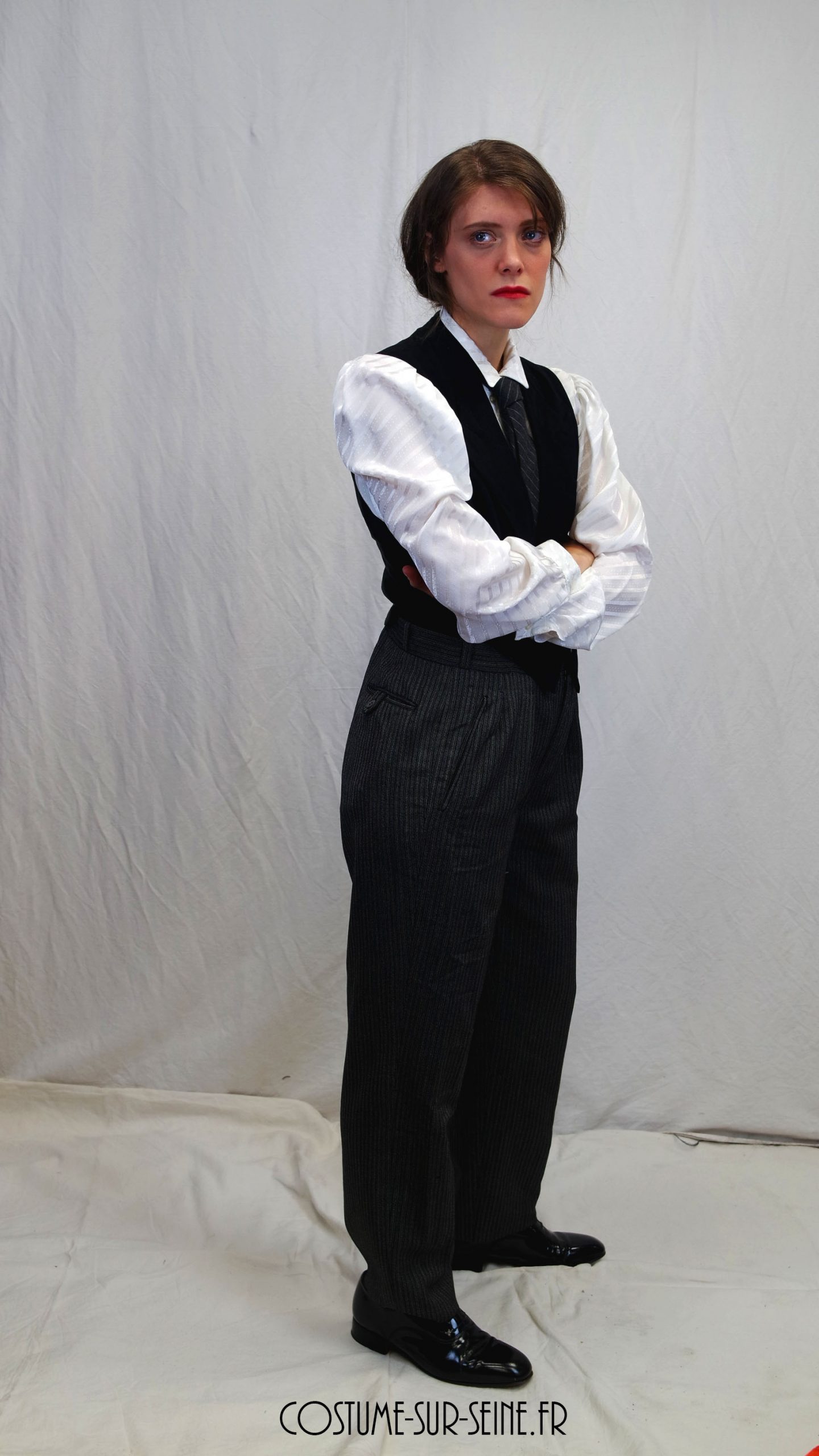 costume d’époque 1920 Garçonne